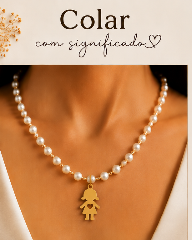 F23, colar com 1 menino/a