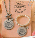 PROMO42- conjunto colar e pulseira auxiliar