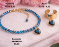 PROMO44- conjunto pulseira e anel