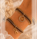 CJ519- conjunto pulseiras infinito