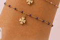 Fav29- pulseira bolas roxo