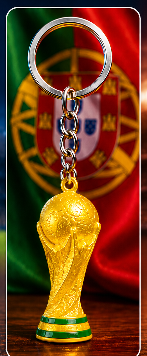 A637- porta chaves mundial