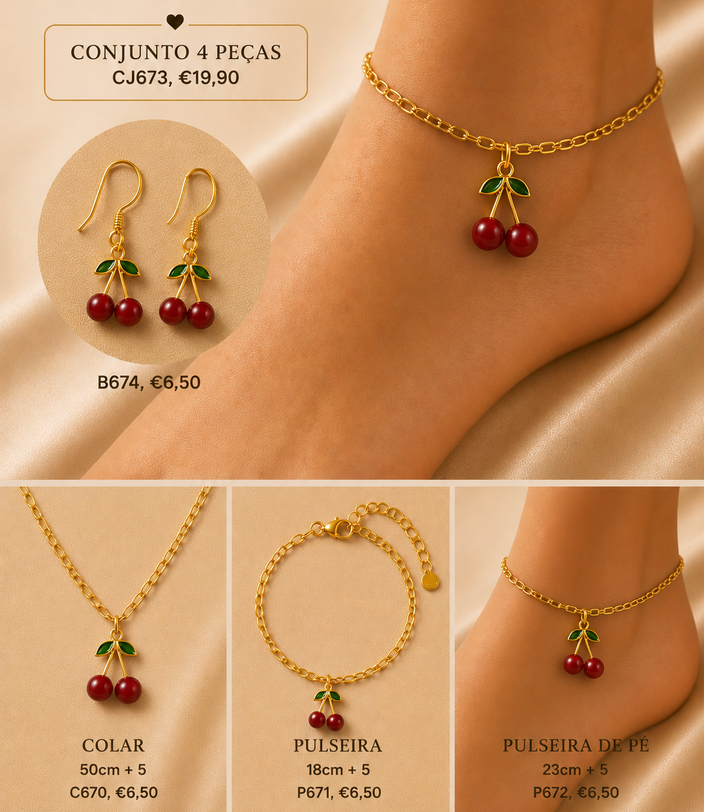 CJ673, conjunto 4pecas
