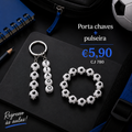 CJ780, porta chaves e pulseira menino
