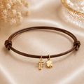 P526- EVENTOS, pulseira castanha, 11 a 30unid