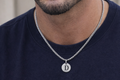 C355 - colar homem com pendente