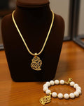 CJ313 - conjunto colar e pulseira