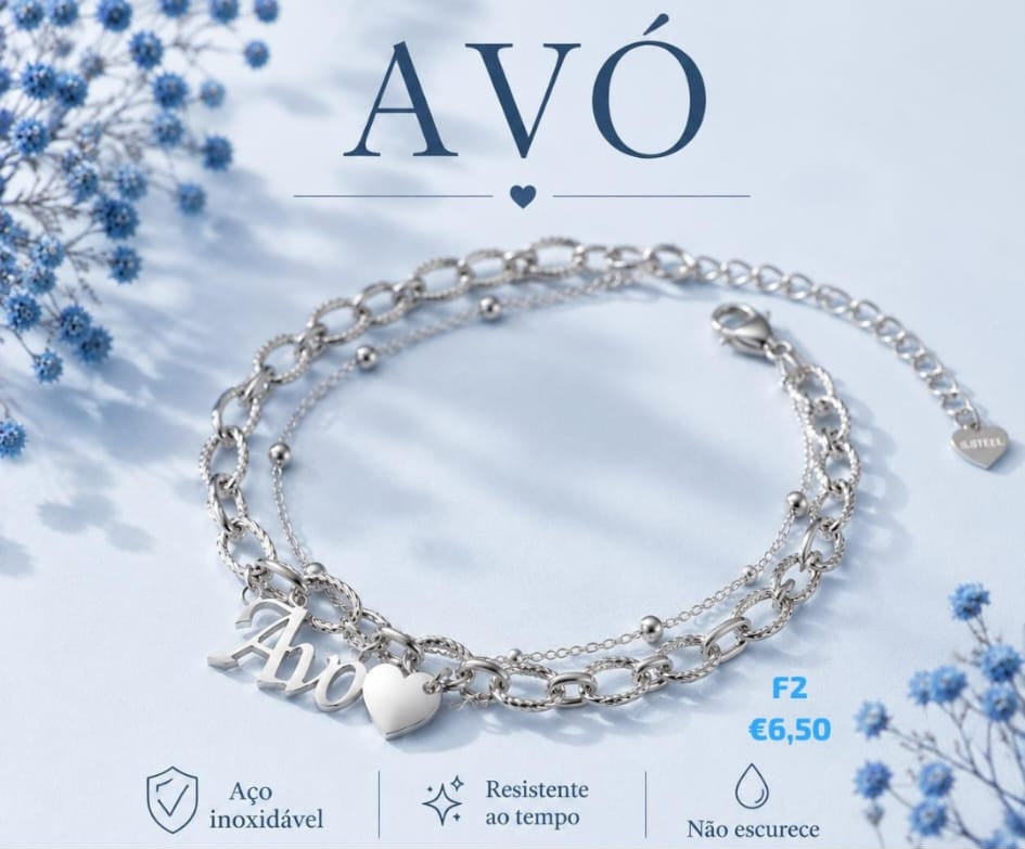 F2, pulseira avó