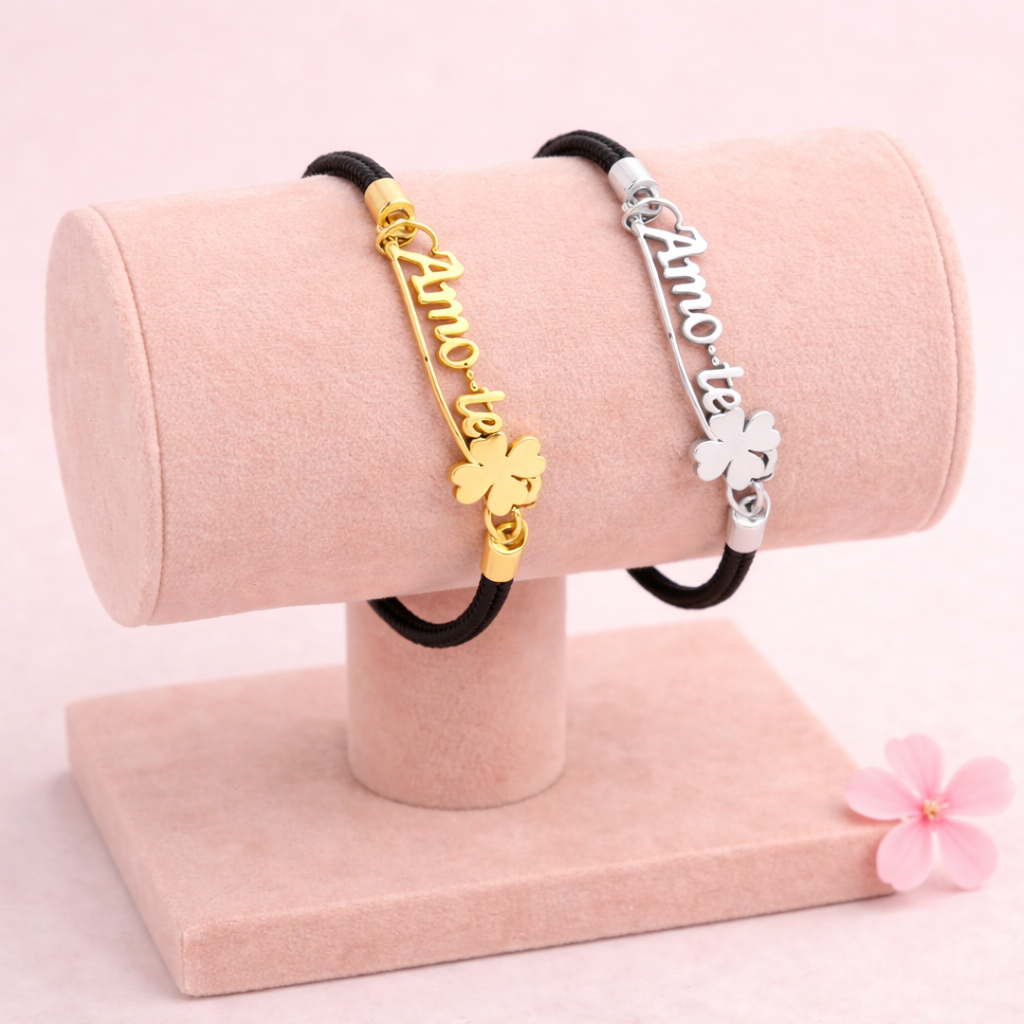 P301 - pulseira dourada