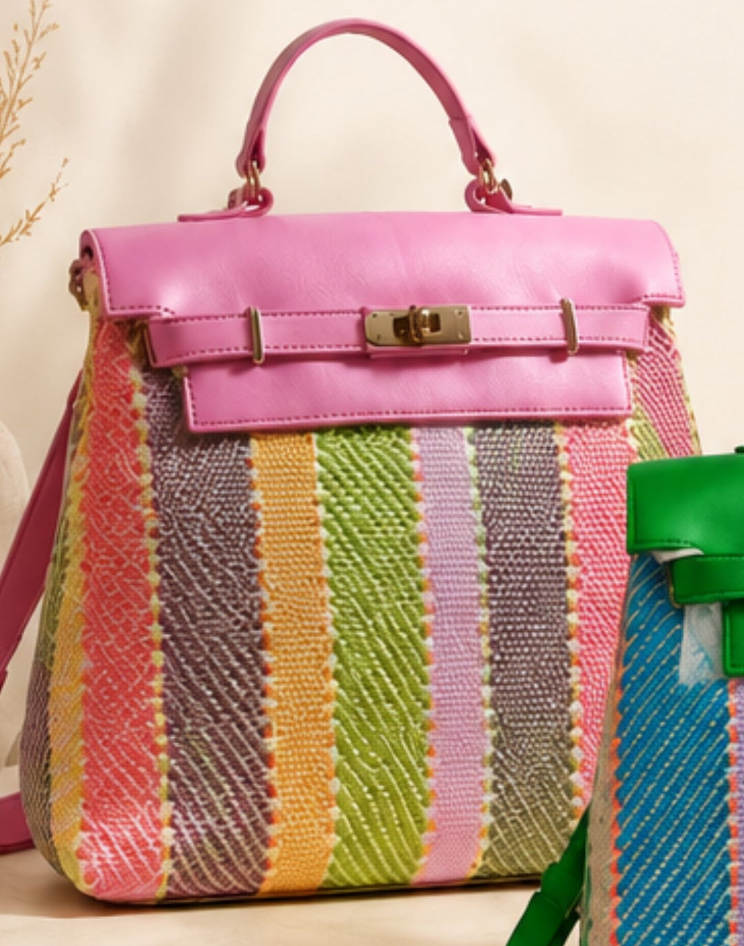 A734, mochila rosa