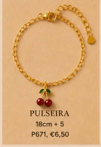 P671, pulseira cereja
