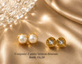 B668, conjunto 2pares brincos