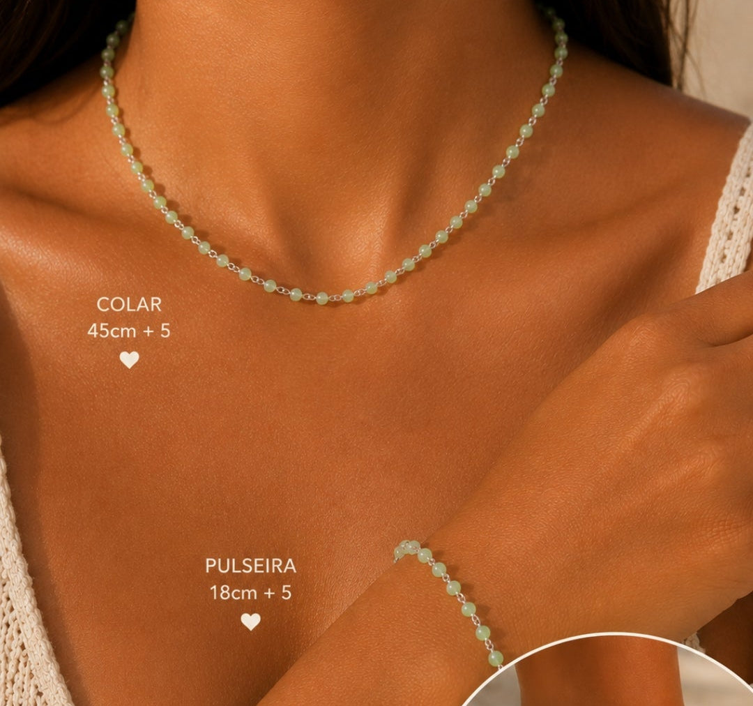 CJ690, conjunto colar e pulseira