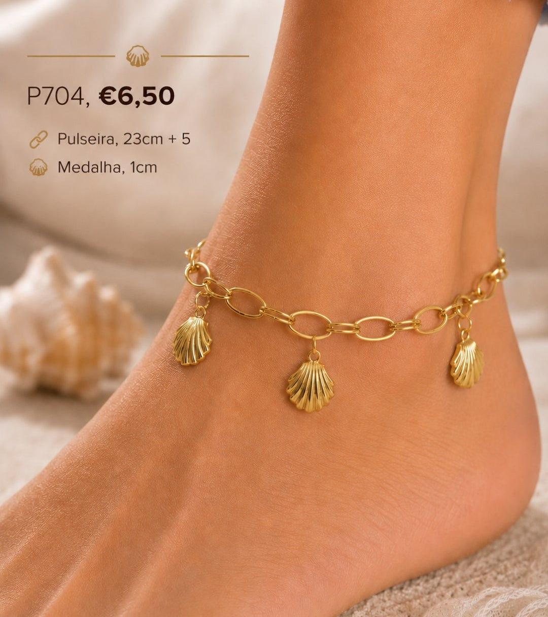 P704, pulseira de pé