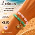 F4,  pulseiras com pendente removivel