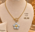 C830, colar flor