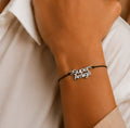 P821, pulseira super amiga prateado