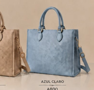 A800, mala azul